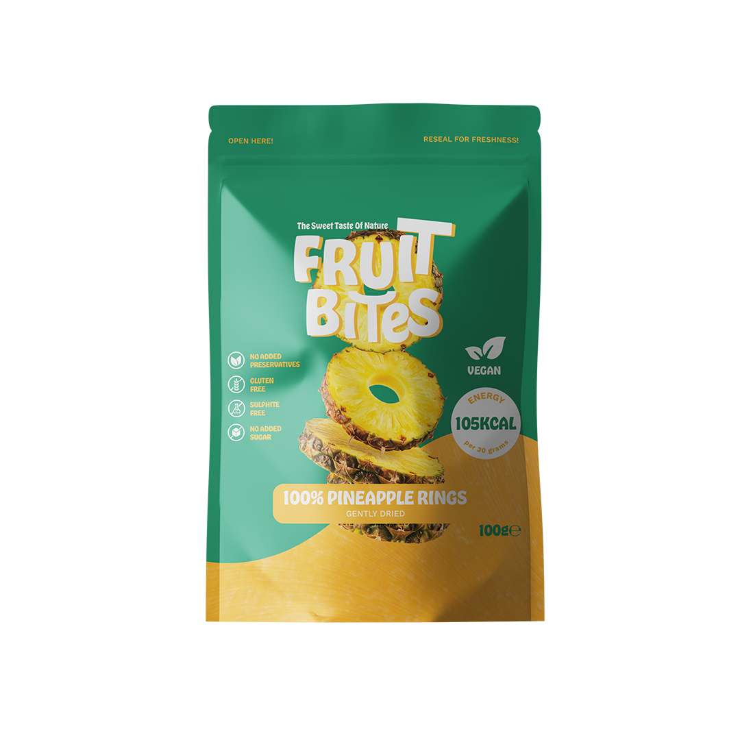 100% Pineapple Rings