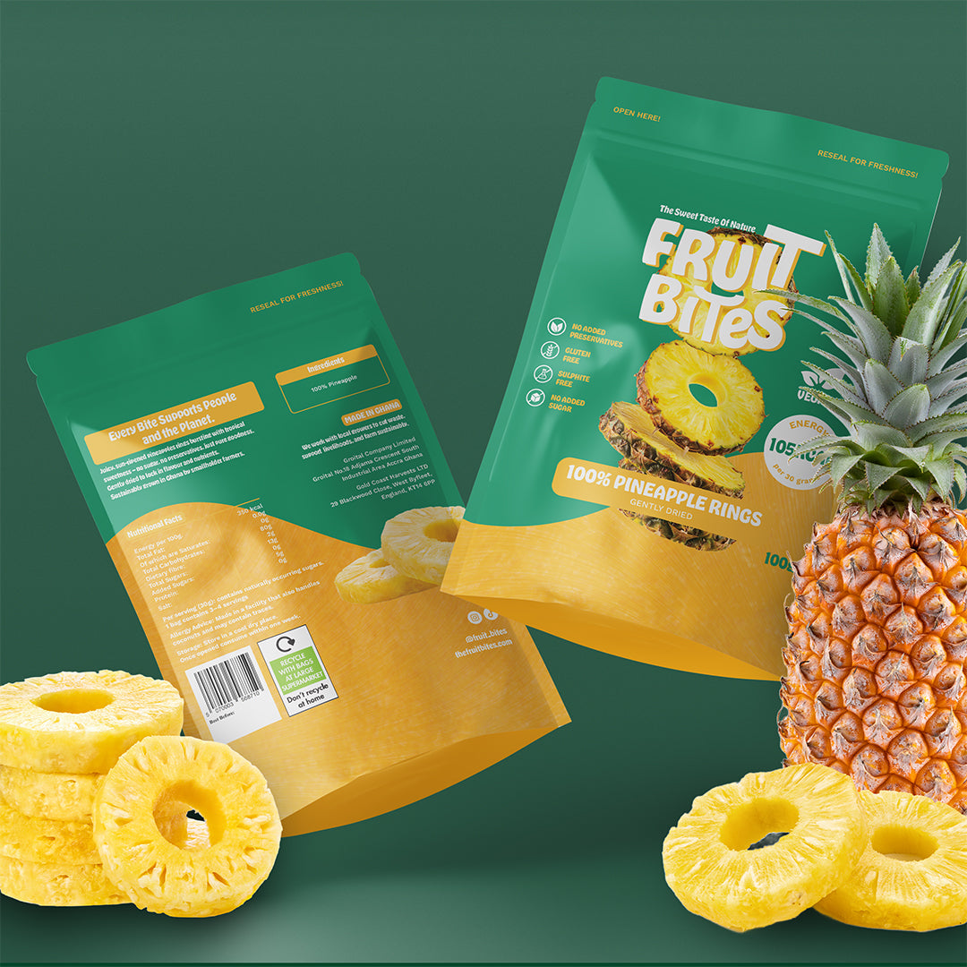 100% Pineapple Rings