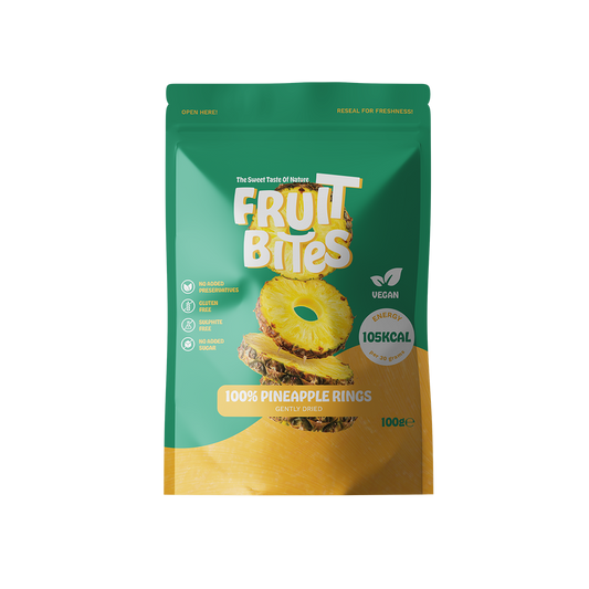 100% Pineapple Rings